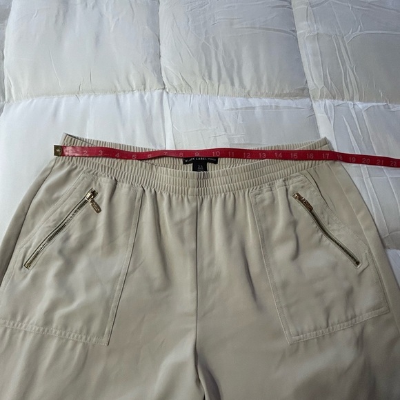 Chico’s Black Label Woven Soft Ankle Jogger Pants New - Picture 5 of 7